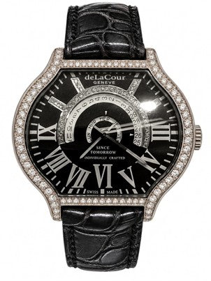DELACOUR CITY CALENDAR RETROGRADE DIAMOND