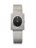 PIAGET LADY'S WHITE GOLD WATCH