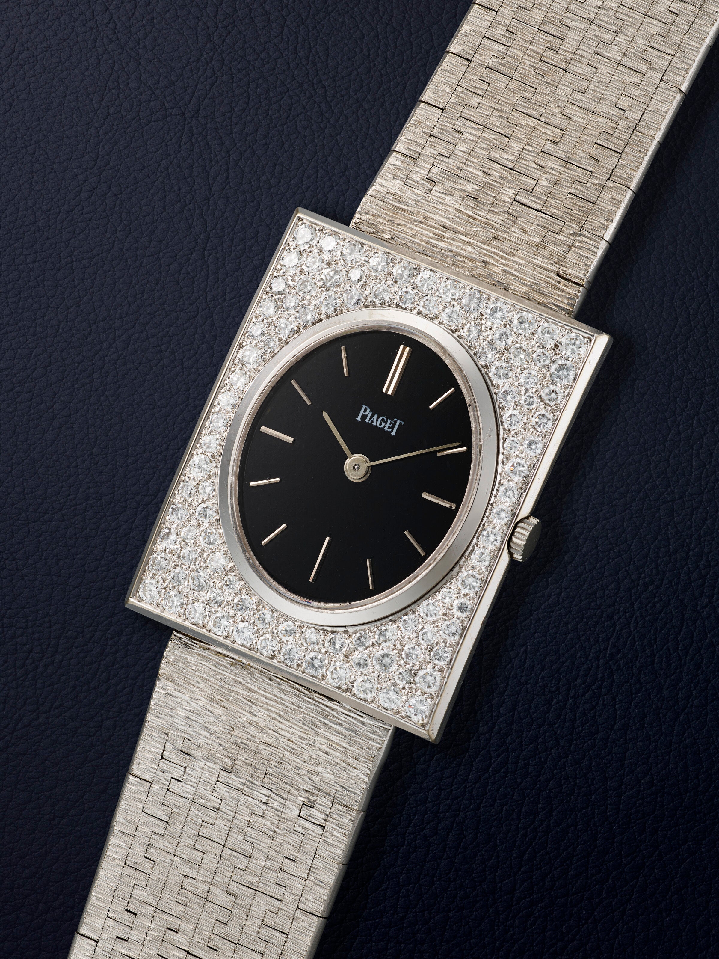PIAGET LADY'S WHITE GOLD WATCH