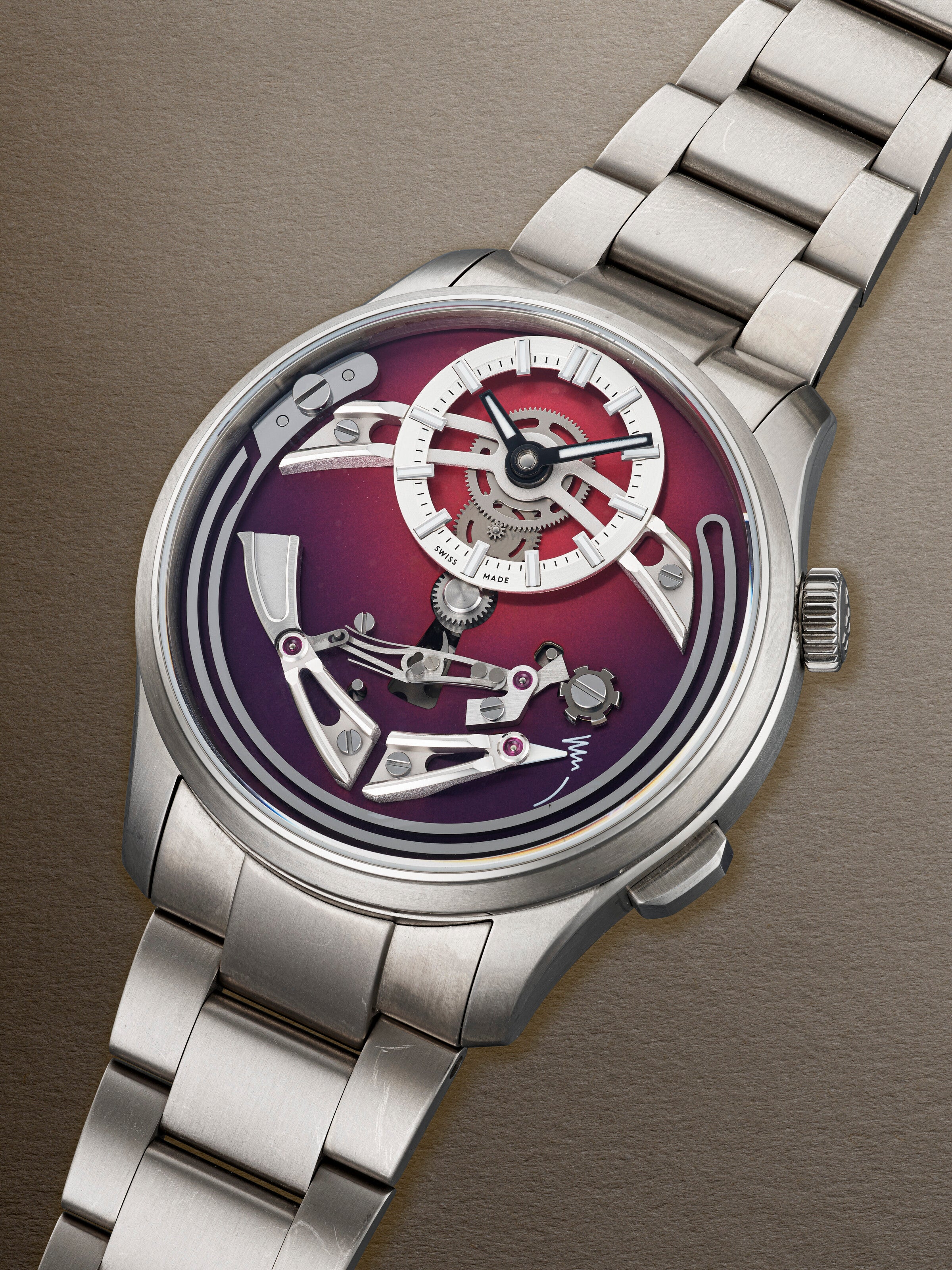 CHRISTOPHER WARD LIMITED EDITION TITANIUM