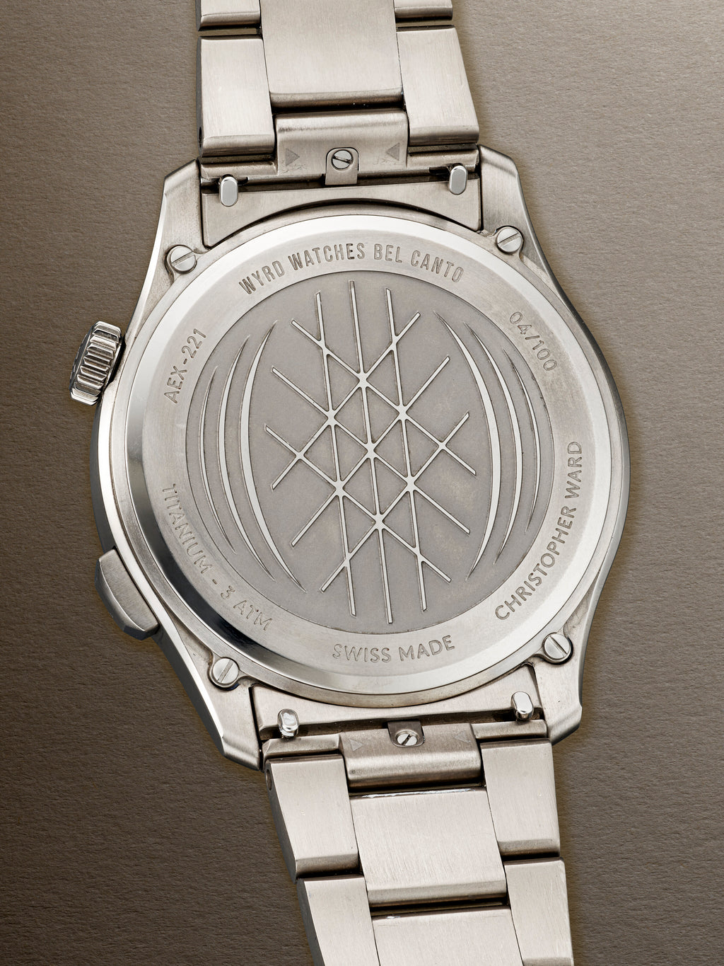 CHRISTOPHER WARD LIMITED EDITION TITANIUM