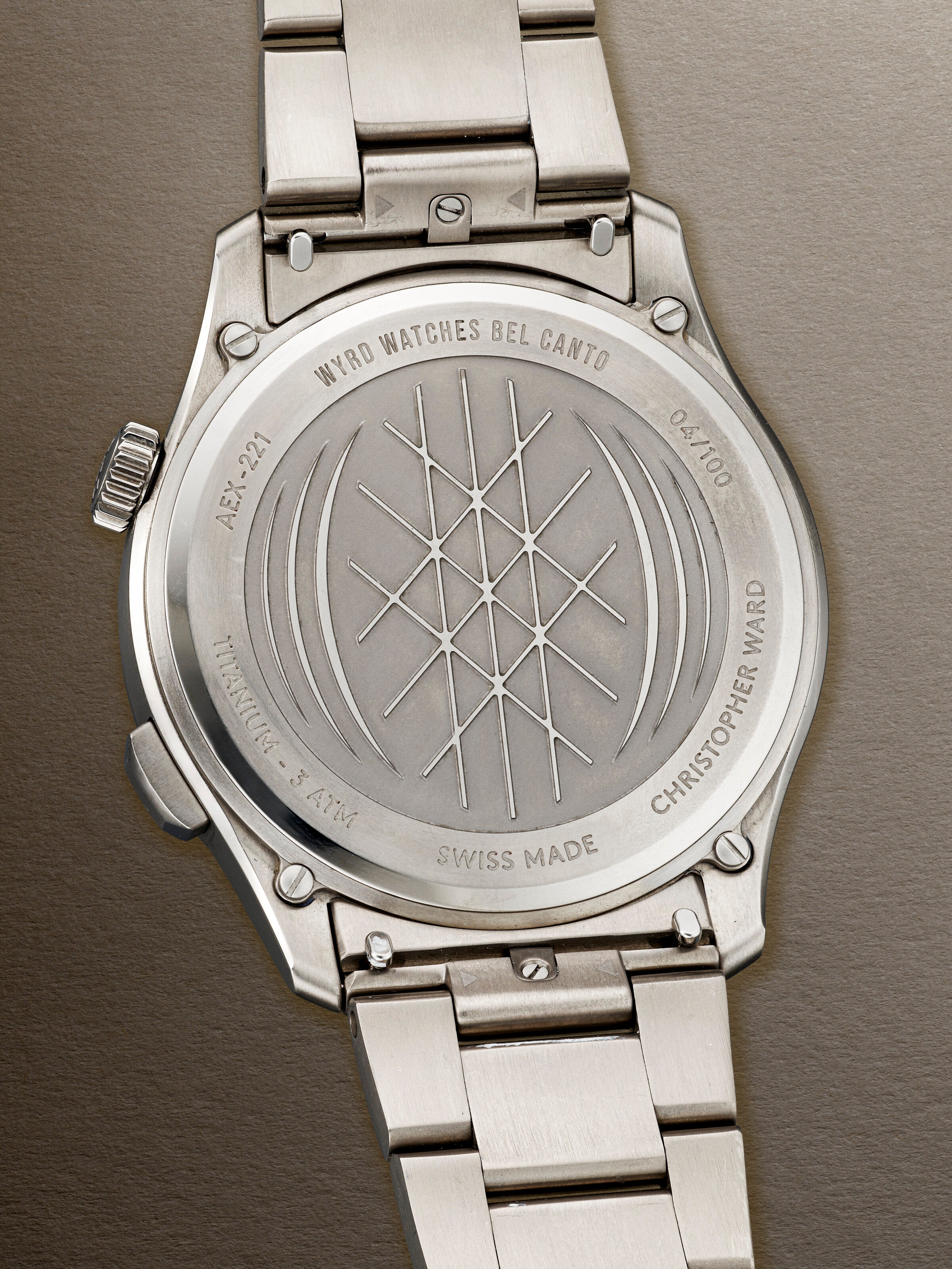 CHRISTOPHER WARD LIMITED EDITION TITANIUM