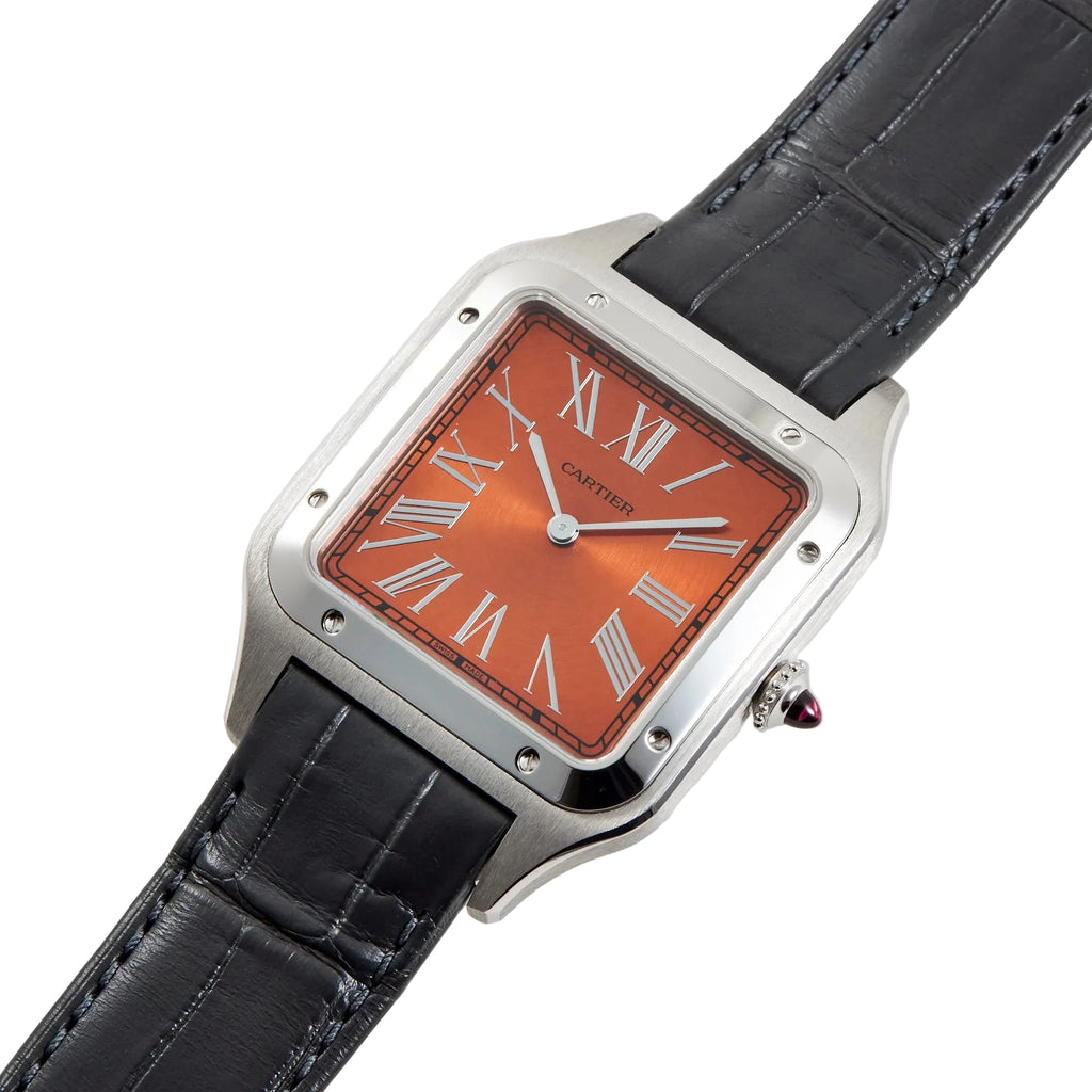 CARTIER SANTOS DUMONT SALMON DIAL XL