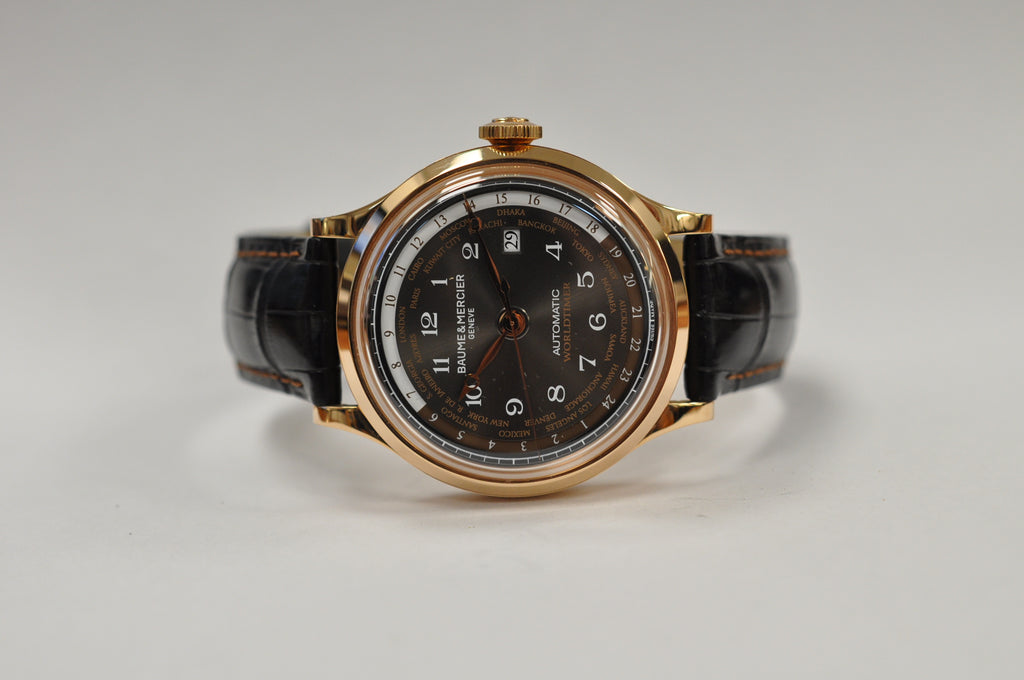 BAUME & MERCIER WORLD TIMER 44MM