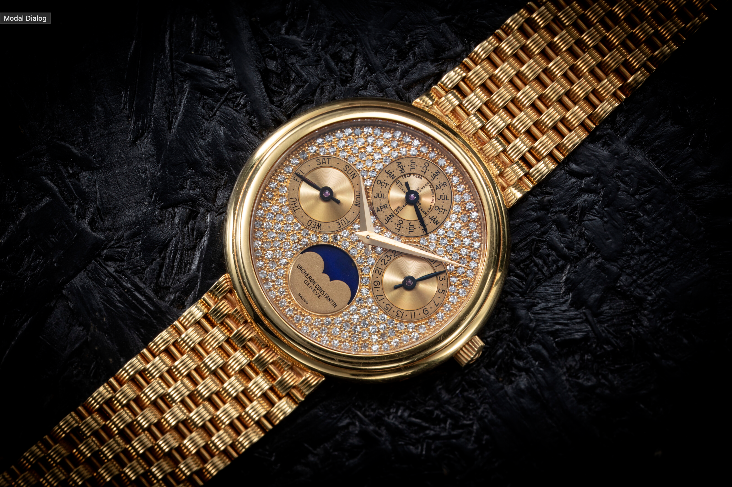 VACHERON COSTANTIN 18K GOLD 36MM