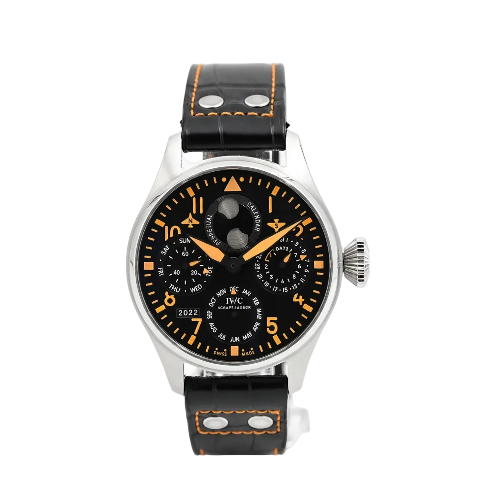 IWC Big Pilot Orange Perpetual Calendar SS LIMITED