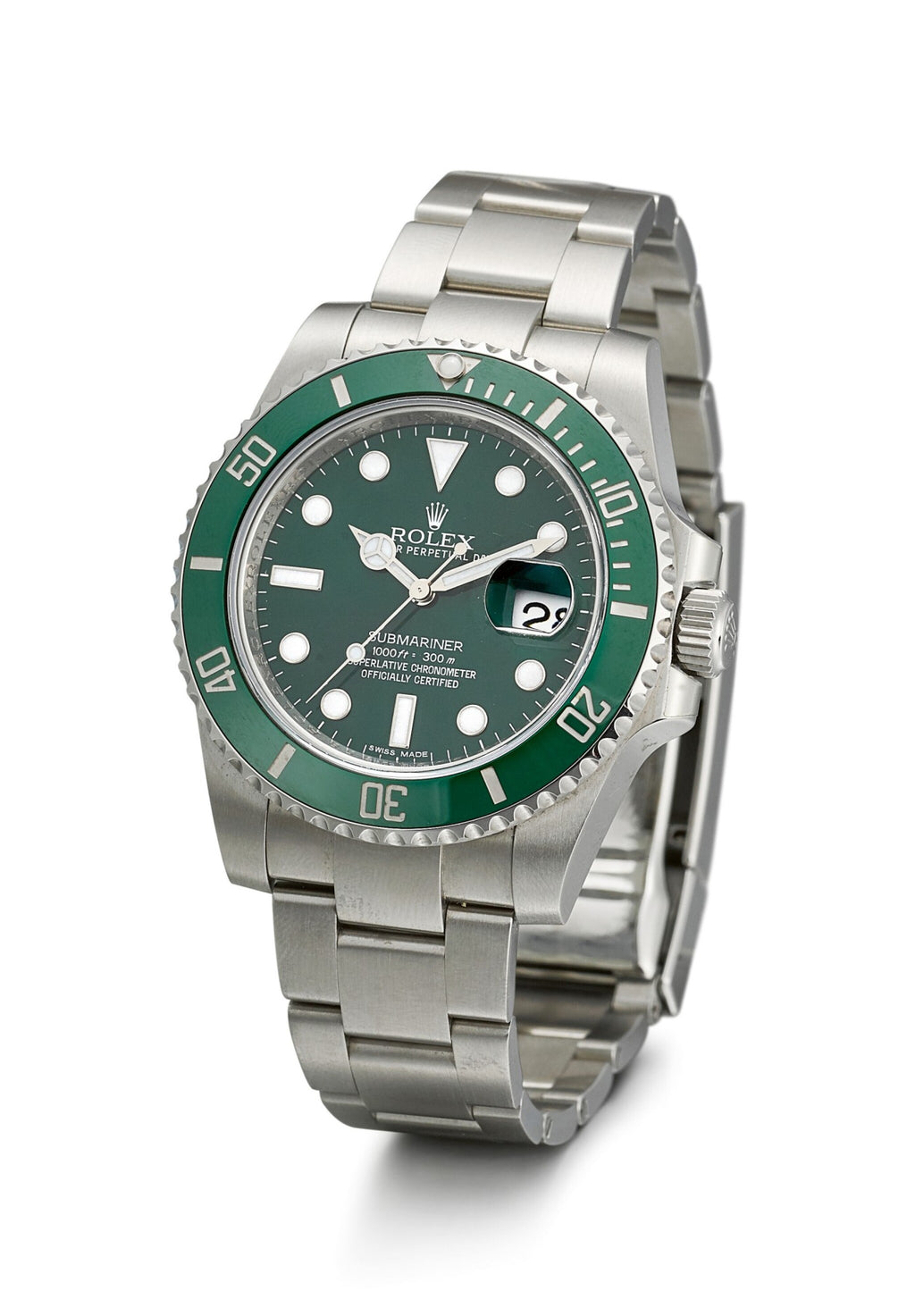 ROLEX SUBMARINER DATE HULK STEEL