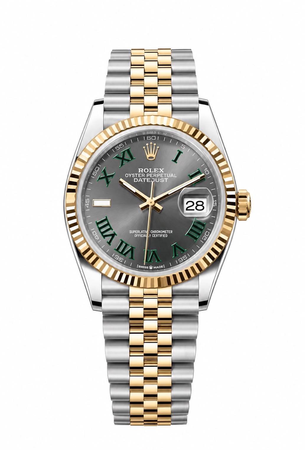 ROLEX DATEJUST 41 TWO-TONE YELLOW GOLD